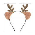 Reindeer Antler Headband for Kids Christmas Party Costume Photo Prop Hair Accessory