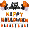 Halloween Foil Balloon Set, Aluminum Balloons For Mall School Store Halloween Decorations