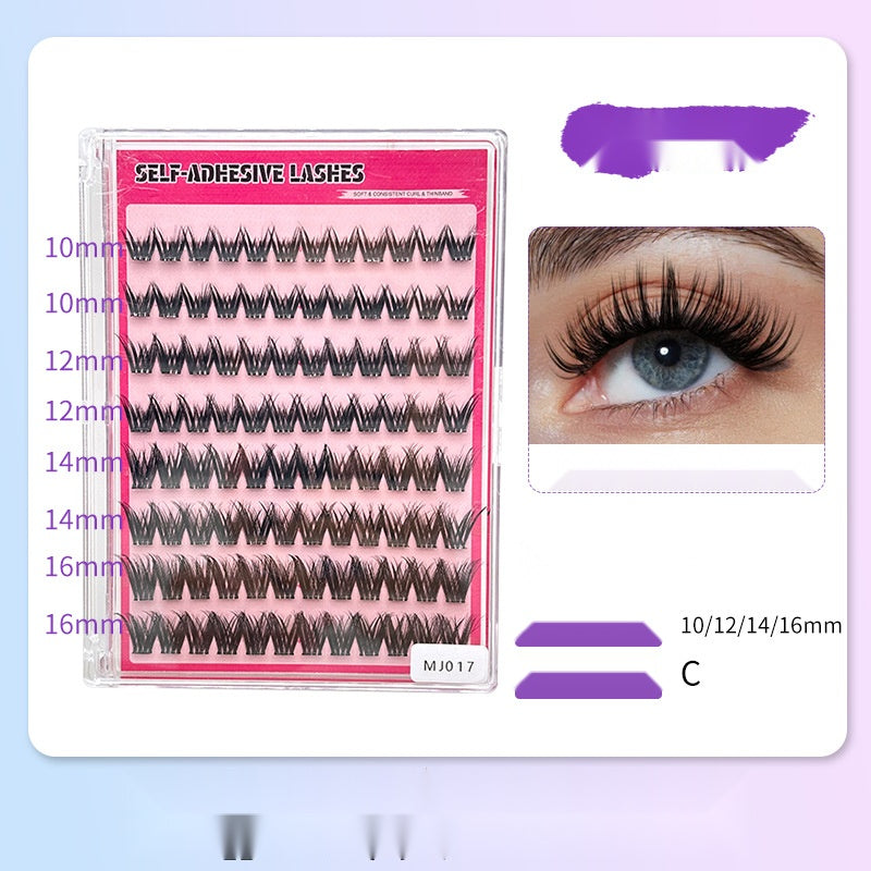 Natural Look False Eyelashes, Large Pack Wispy Realistic Lashes For Asian Mixed Style Eyes