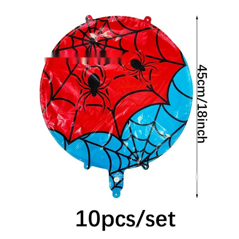 10 Pack 18 Inch Heart Star 4D Foil Balloons Set, Valentine's Day Wedding Birthday Graduation Party Decorations