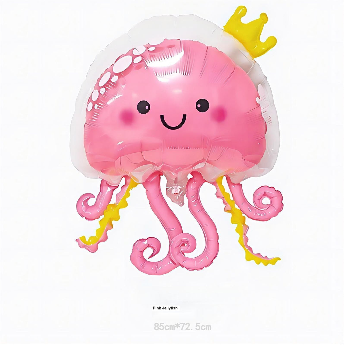Glowing Jellyfish Foil Balloon, Octopus Shaped Light Up Aluminum Balloon For Night Market Party Props