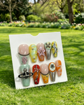Hand Painted Decorative Press On False Nails