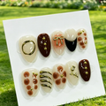 Elegant Brown Nails Art