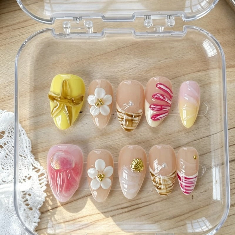 Handmade press on nails