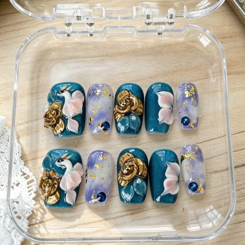 Handmade press on nails