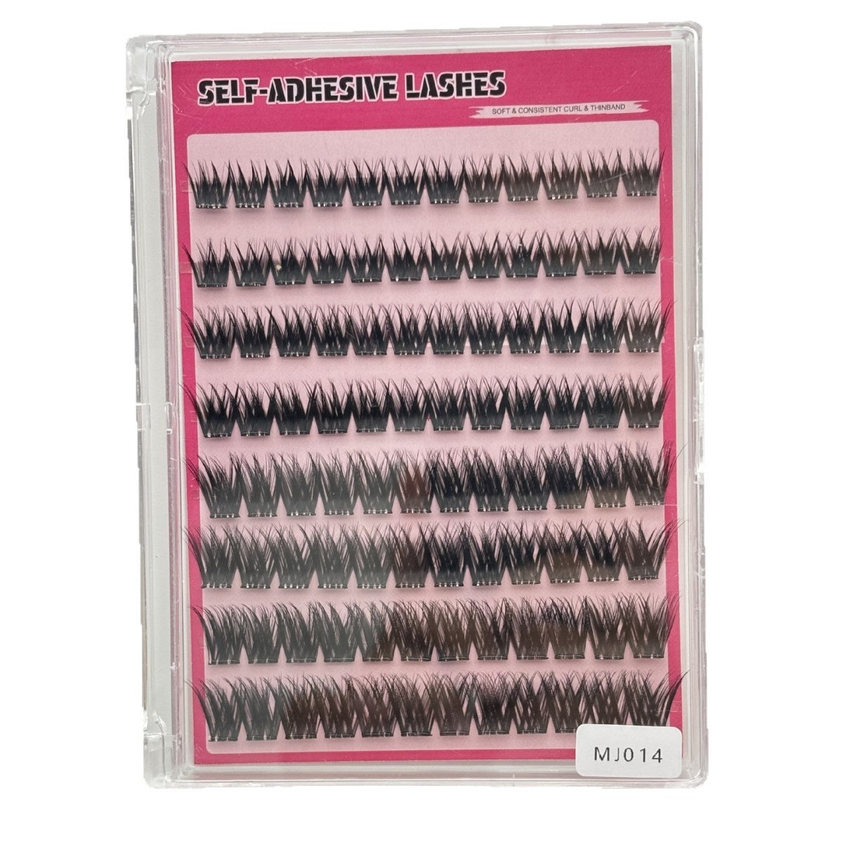 Natural Look False Eyelashes, Large Pack Wispy Realistic Lashes For Asian Mixed Style Eyes