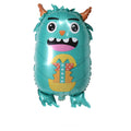 Cartoon Monster Foil Balloon, Alien Virus Shaped Aluminum Balloon For Party Decorations