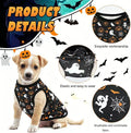 Pumpkin Vest Pet Clothes, Christmas Halloween Outfit for Dogs Cats Spring Summer Style