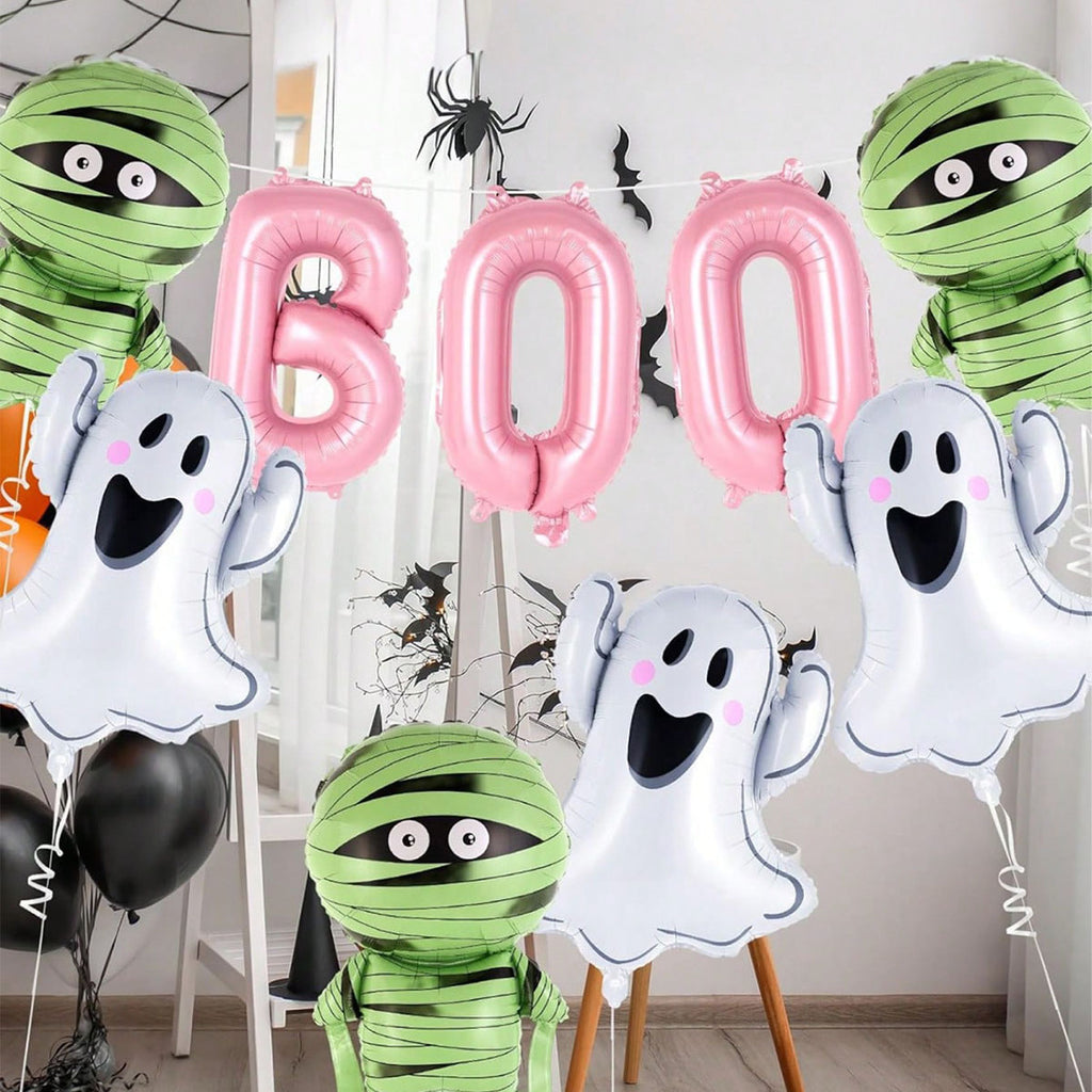 Halloween Foil Balloons, Novelty Shaped Aluminum Foil Balloons For Themed Party Decorations