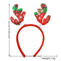 Christmas Party Headband Cute Holiday Hair Accessory for Kids Adults Party Favor Gift