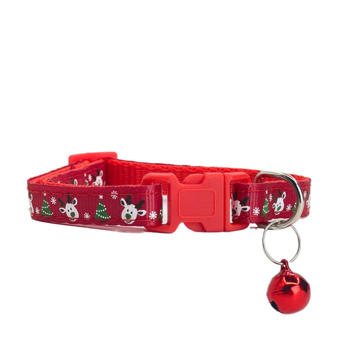 Christmas Pet Collar Bells Necklace for Cats and Dogs, Holiday Bell Collar for Small Medium Pets