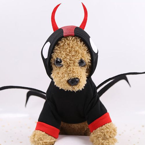 Christmas Pet Costume for Dogs and Cats, Funny Two Legged Animal Outfit for Halloween Holiday