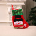 Mini Christmas Stocking Ornament Gift Bags, Small Sock Hanging Decorations for Christmas Tree