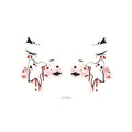 Halloween Temporary Tattoos And Face Stickers, Funny Cartoon Party Face Decals For Spooky Costume Makeup