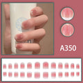 French Sparkle Rhinestone Press On Nails Collection Sweet Glam Line Design Fake Nails
