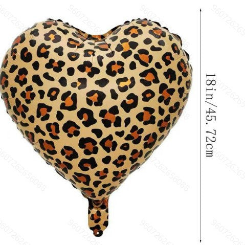 10 Pack 18 Inch Heart Star 4D Foil Balloons Set, Valentine's Day Wedding Birthday Graduation Party Decorations