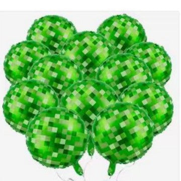10 Pack 18 Inch Heart Star 4D Foil Balloons Set, Valentine's Day Wedding Birthday Graduation Party Decorations