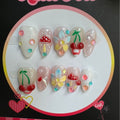 Hot-selling Ou Berry Fruit Series Carved Hand-painted High-end Handcrafted Patch