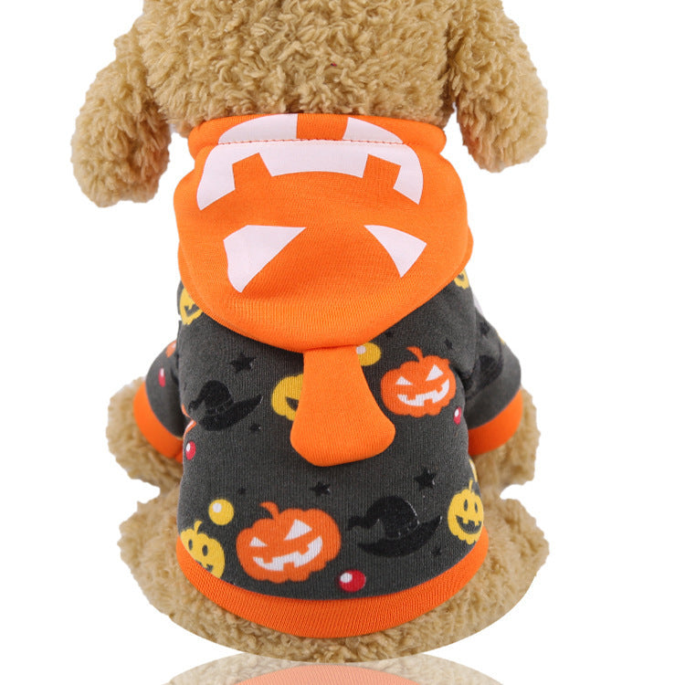 Christmas Pet Costume for Dogs and Cats, Funny Two Legged Animal Outfit for Halloween Holiday