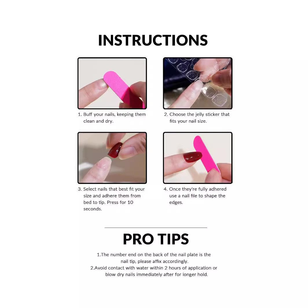 Halloween Long Coffin Press On Nails, White French Blood Drip False Nails Removable