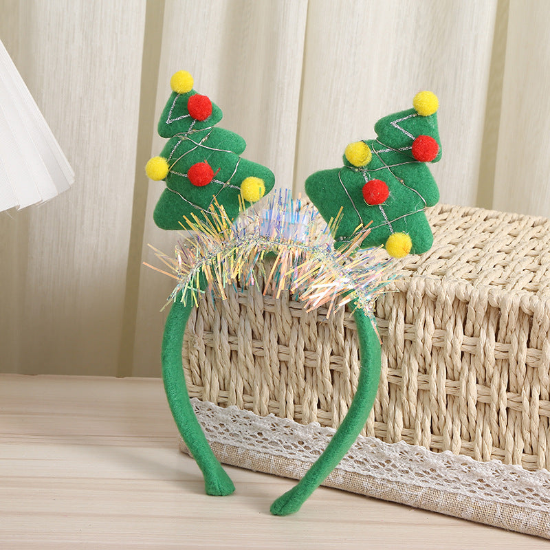 Thanksgiving Turkey Headband and Christmas Headband Party Costume Accessory Set