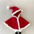Baby Thick Fleece Christmas Cape, Warm Winter Infant Cape for Outdoor Wear