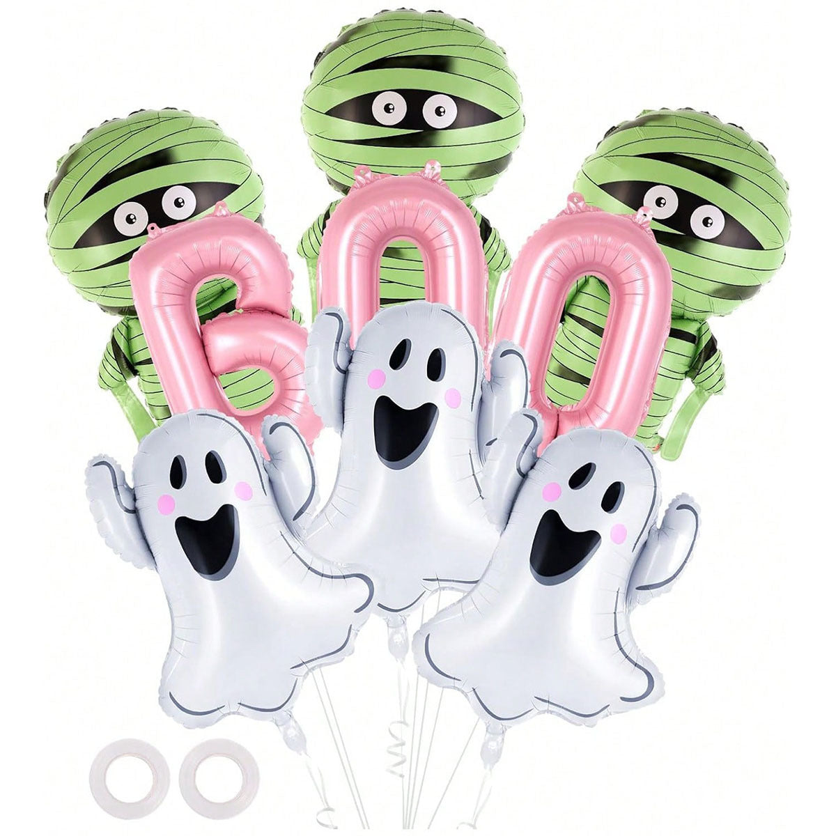 Halloween Foil Balloons, Novelty Shaped Aluminum Foil Balloons For Themed Party Decorations
