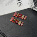 Original Sweet Cool Duck Beak Crimson Lips Cherry Handmade Press on Nails Wholesale