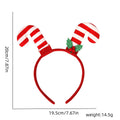 Cartoon Christmas Headband Santa Hat Christmas Tree Hair Accessory Kids Adults Party Decor