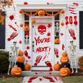 Halloween Sticker Decorations For Storefront Windows And Glass Doors, Scene Setting Wall Decals