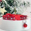 Christmas Pet Collar Bells Necklace for Cats and Dogs, Holiday Bell Collar for Small Medium Pets