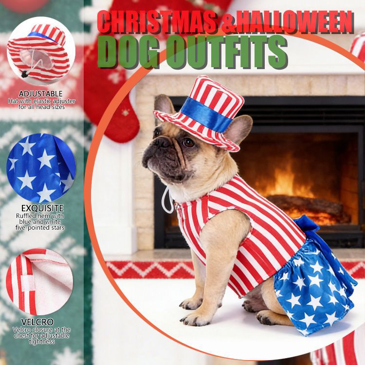 Halloween Christmas Pet Clothes, Funny Costume Outfits for Teddy Schnauzer Dogs
