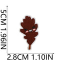 Thanksgiving Turkey Embroidered Patches Iron On Maple Leaf Fall Theme Sew On Applique Decor