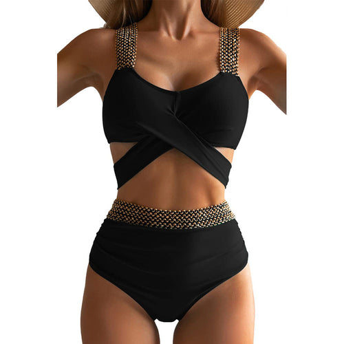 Elastic Bikini Swimsuit for Women Tummy Control Business Product After sales Guarantee