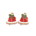 25 Pack Christmas Charm Pendants, Snowflake Tree Santa DIY Jewelry Craft Supplies