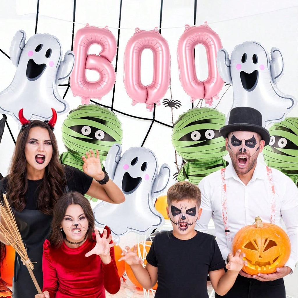 Halloween Foil Balloons, Novelty Shaped Aluminum Foil Balloons For Themed Party Decorations