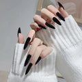 Halloween Press On Nails Set, Spooky False Nail Art for Party