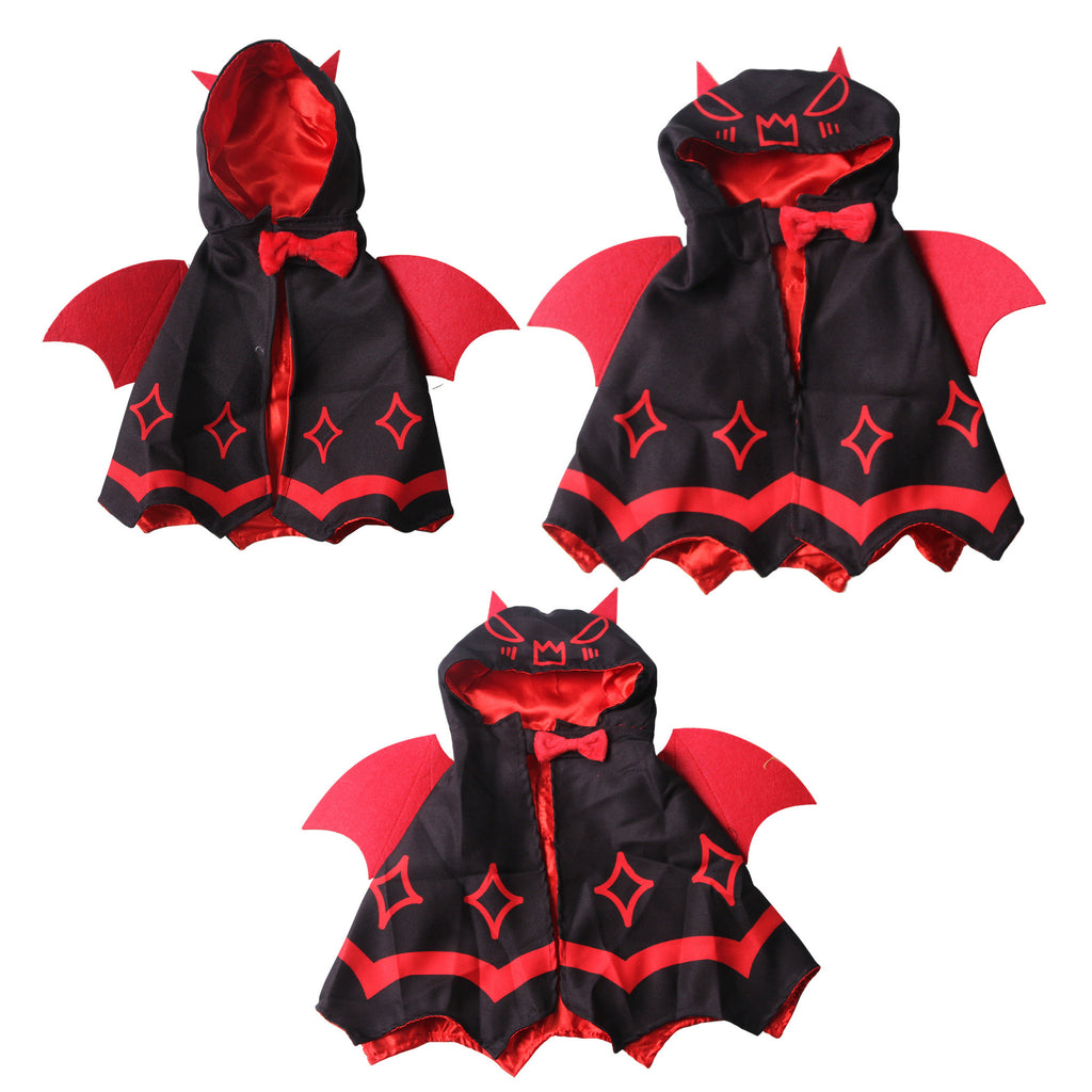Halloween Bat Wing Cape for Cats and Dogs, Pet Costume Cloak