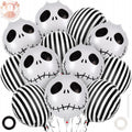 Halloween Balloon Arch Kit Latex Ghost Skull Theme Party Decoration Garland Set