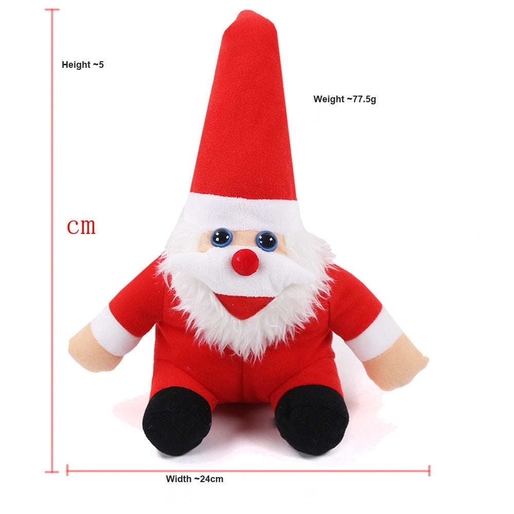 Riding Horse Pet Costume for Dogs and Cats, Funny Santa Claus Outfit for Halloween Christmas
