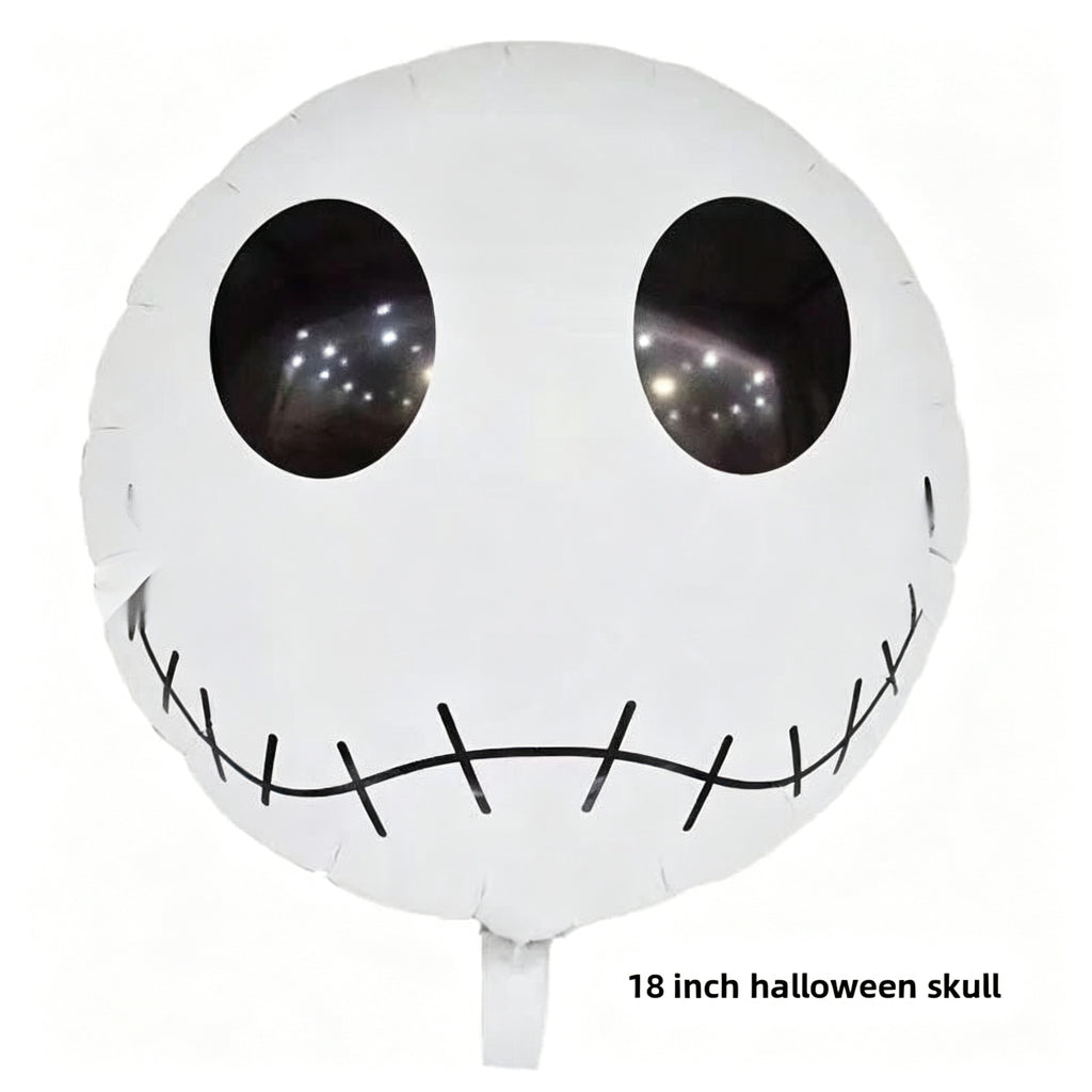 Large Ghost Foil Balloon Halloween Party Decorations Floating Hand Held Aluminum Balloon